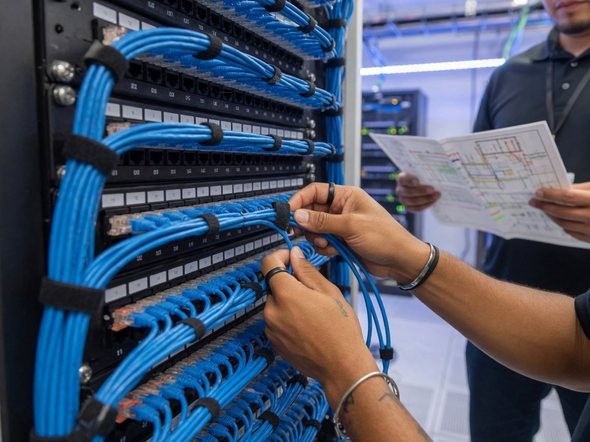 Instalación de infraestructura y cableado